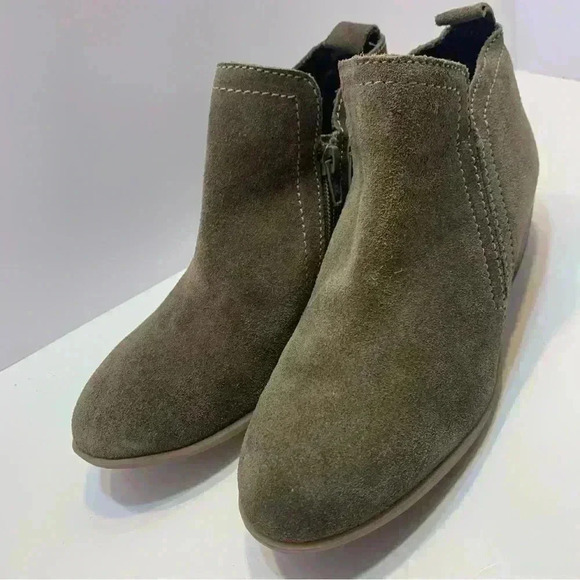 Diba Women's Zip-Up Suede Ankle Booties Brown Size US 6 - Picture 15 of 16